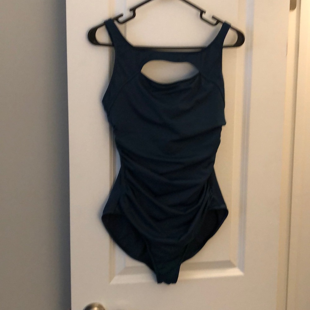 Magic Suit Bathing Suit Size 14 Teal NWOT